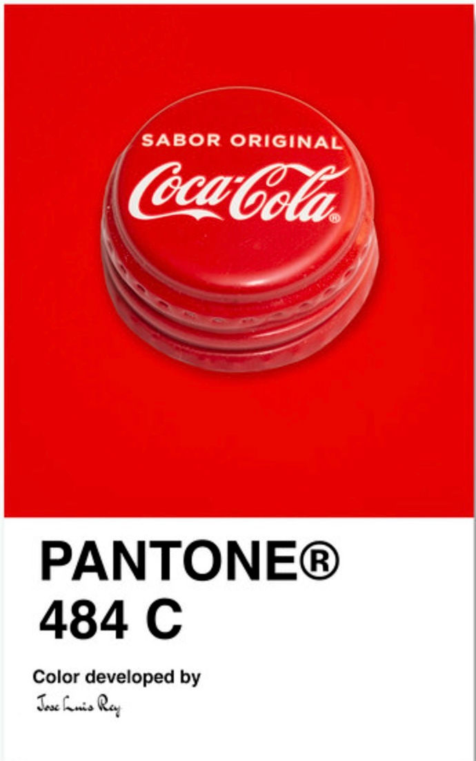 pantone coca cola