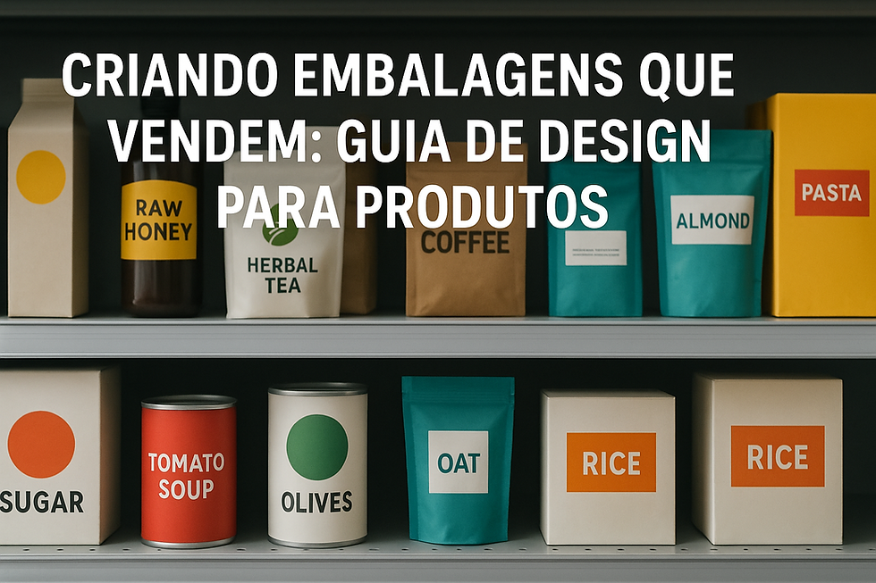 Criando Embalagens que Vendem: Guia de Design para Produtos