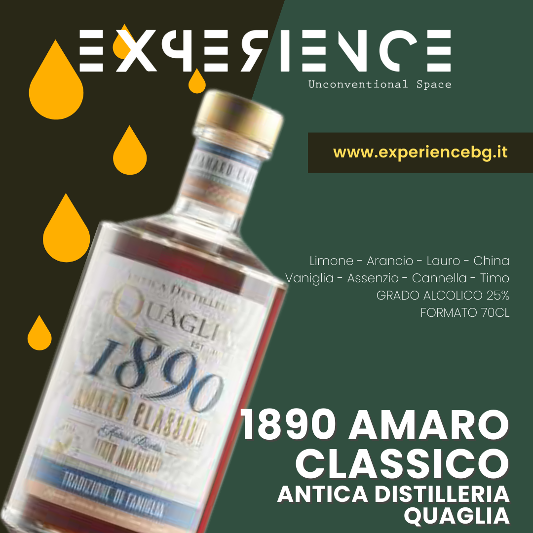1890 AMARO CLASSICO ANTICA DISTILLERIA QUAGLIA