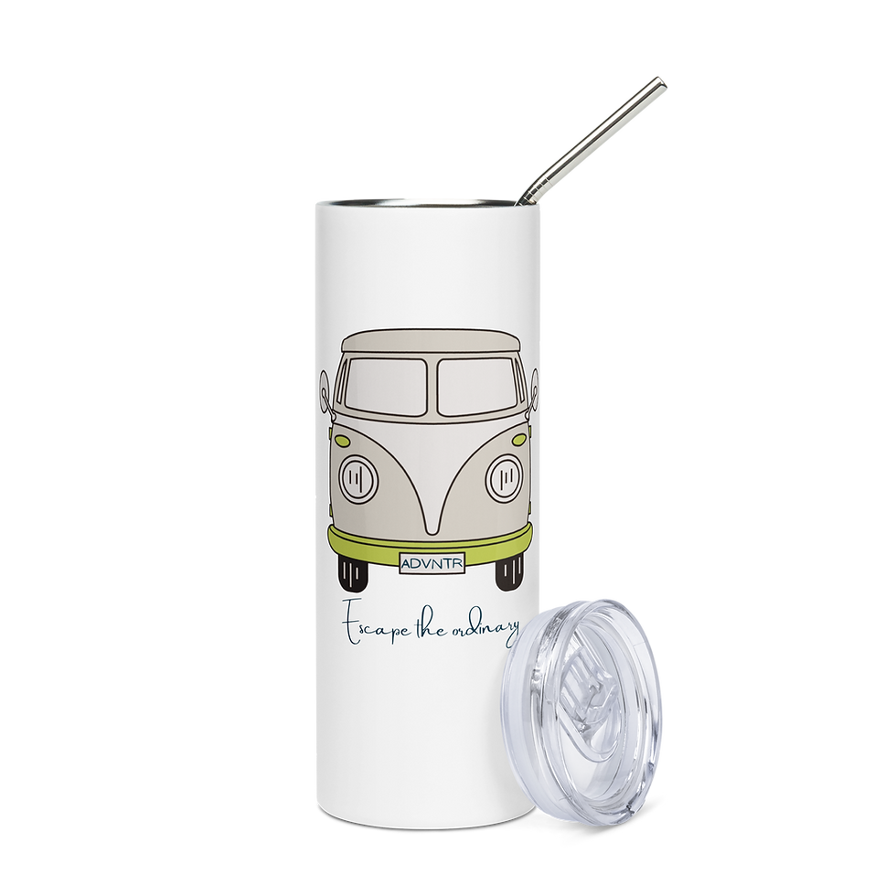 Escape the Ordinary Stainless Steel Tumbler