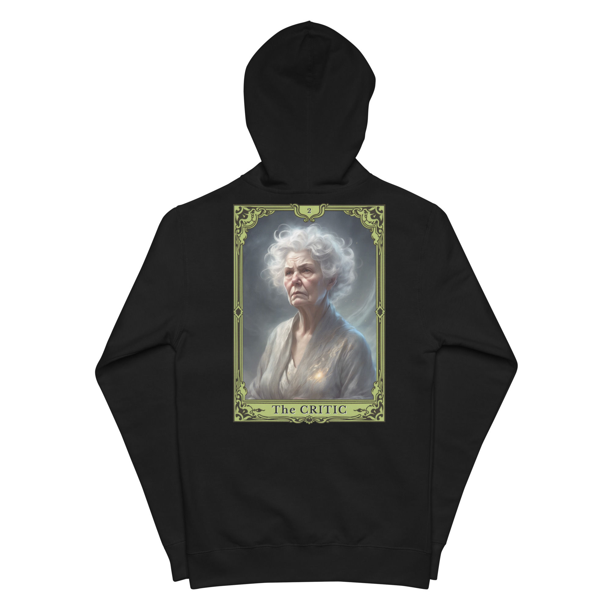 The CRITIC -  Fleece Zip Up Hoodie