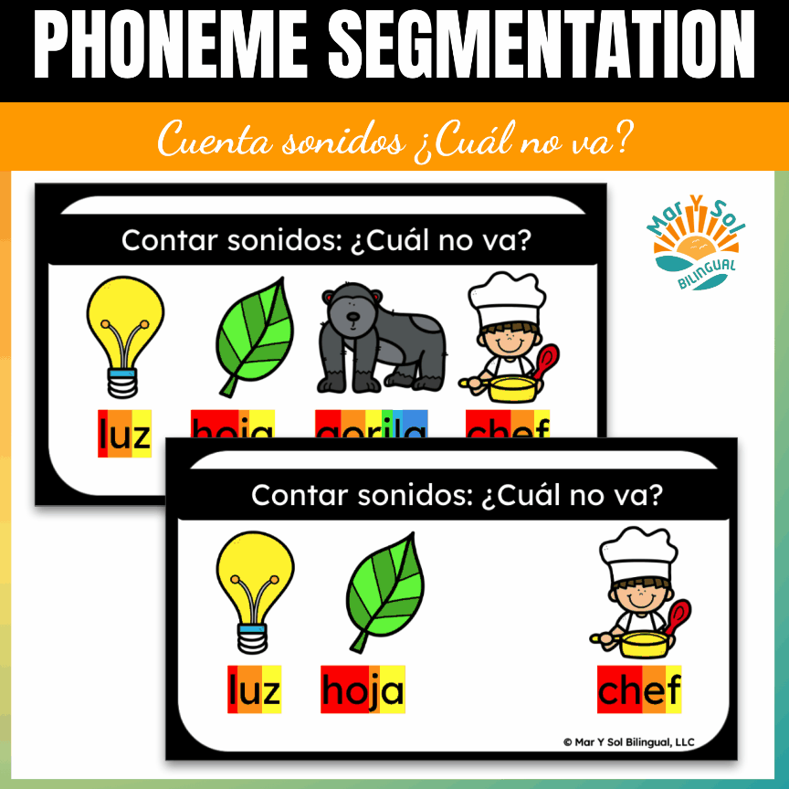 Conciencia fonol gica segmentaci n de fonemas contar sonidos google