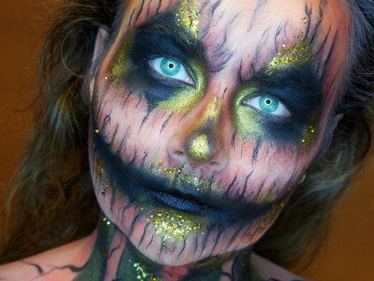 ansiktsmaling kroppsmaling karakter kostyme halloween narvik 