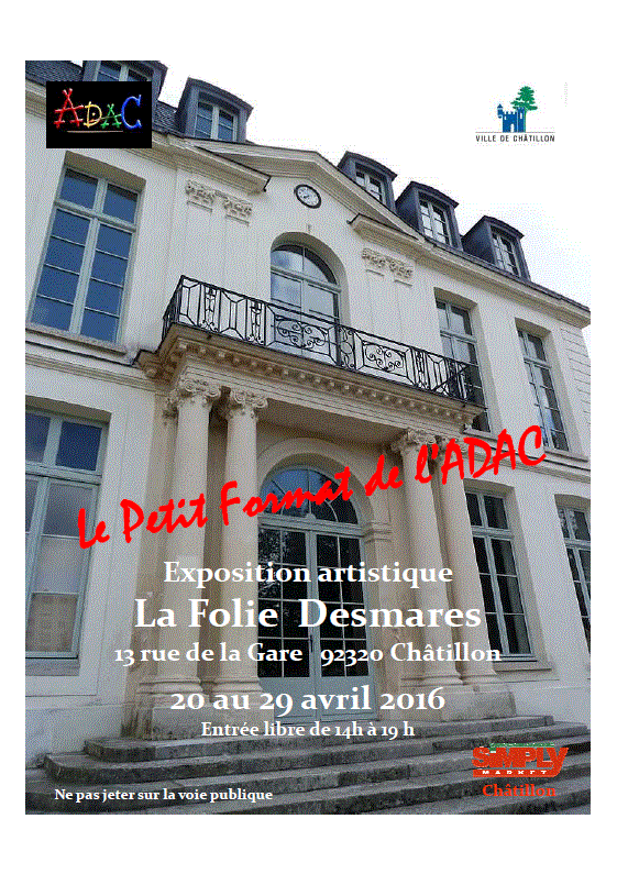 2016 Affiche Petit Format Folie Desmares