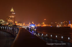 Le Bund le soir (Shanghai)