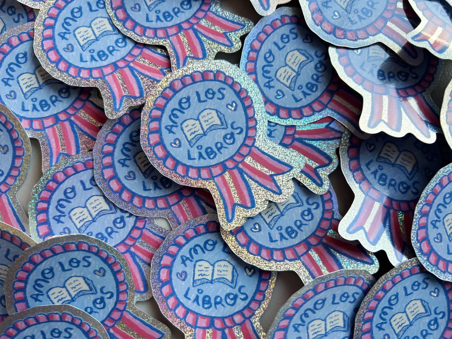 Sticker "Amo los libros"