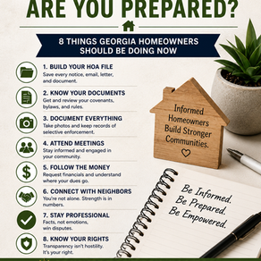SB 406 Is Coming: What Georgia Homeowners Should Be Doing Right Now