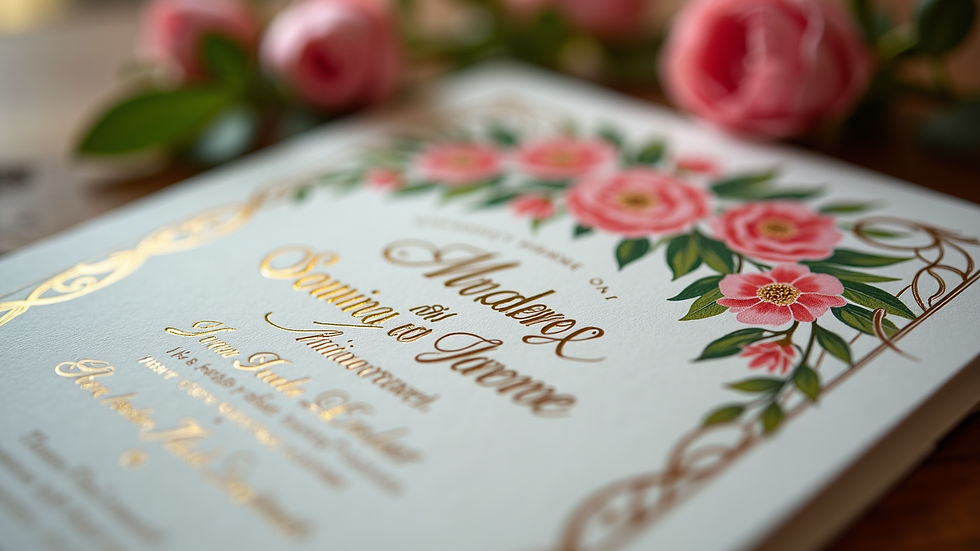 Elegant Wedding Invitations for Muslim Couples