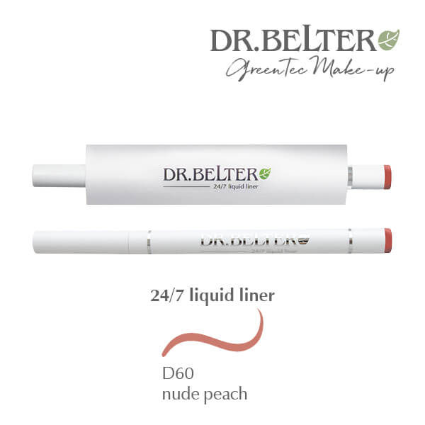 Dr. Belter 24/7 Liquid lip liner - nude peach