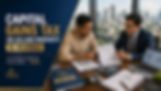 Capital Gains Tax on Selling Property in Mumbai – Homeowner discussing property sale tax with a Chartered Accountant.