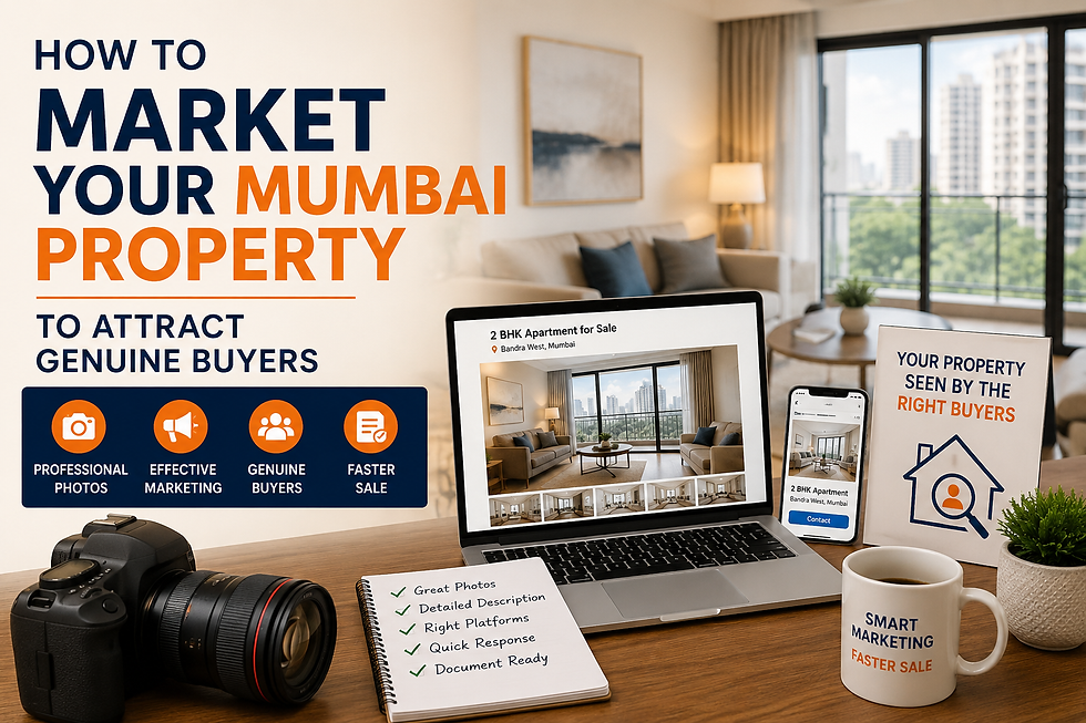 Marketing a Mumbai property to attract genuine buyers