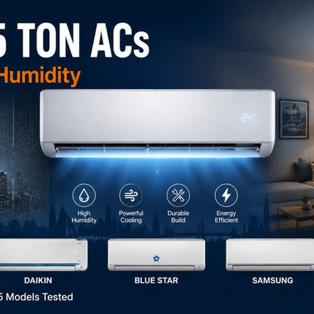 Best 1.5 Ton ACs for Mumbai Humidity (2026)