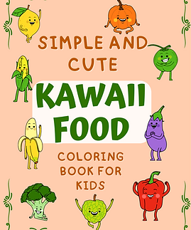 Kawaii Food Coloring COVER Front.png