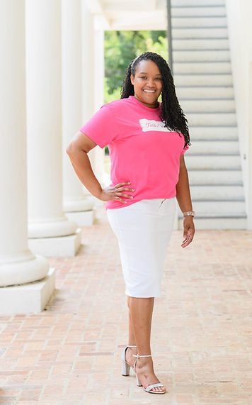 This picture is of Shay standing up in front some stairs.