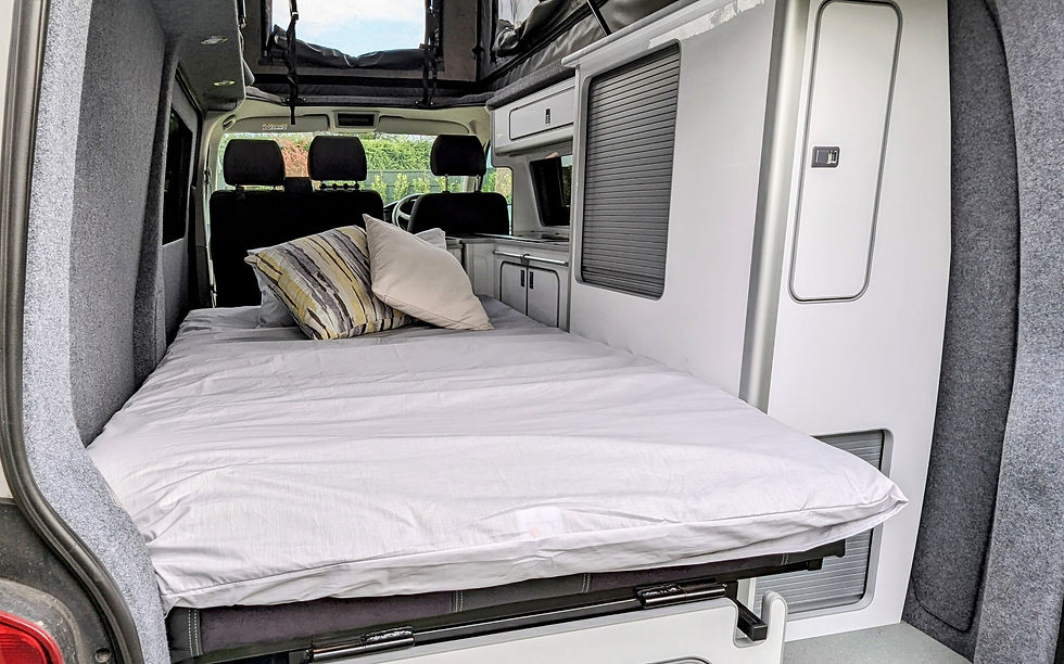Easy ways to transform your campervan bed into a more comfortable place to sleep