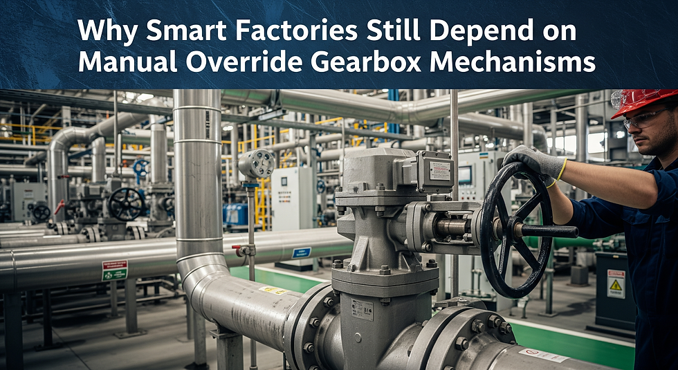 manual override gearbox manufacturer