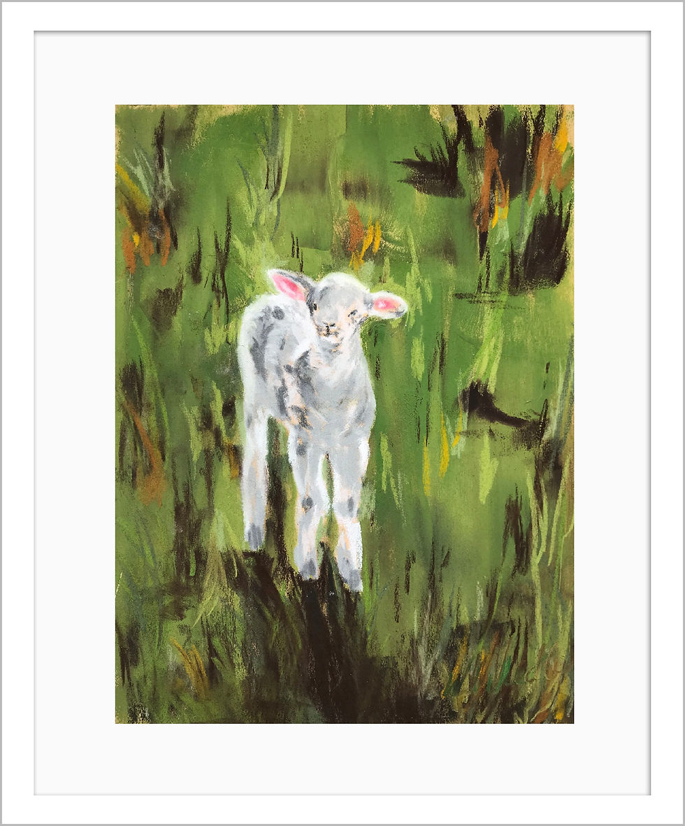 Thumbnail: Print - Lamb - Pastel