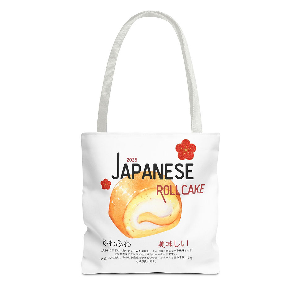 Thumbnail: Japanese Roll Cake Tote Bag 