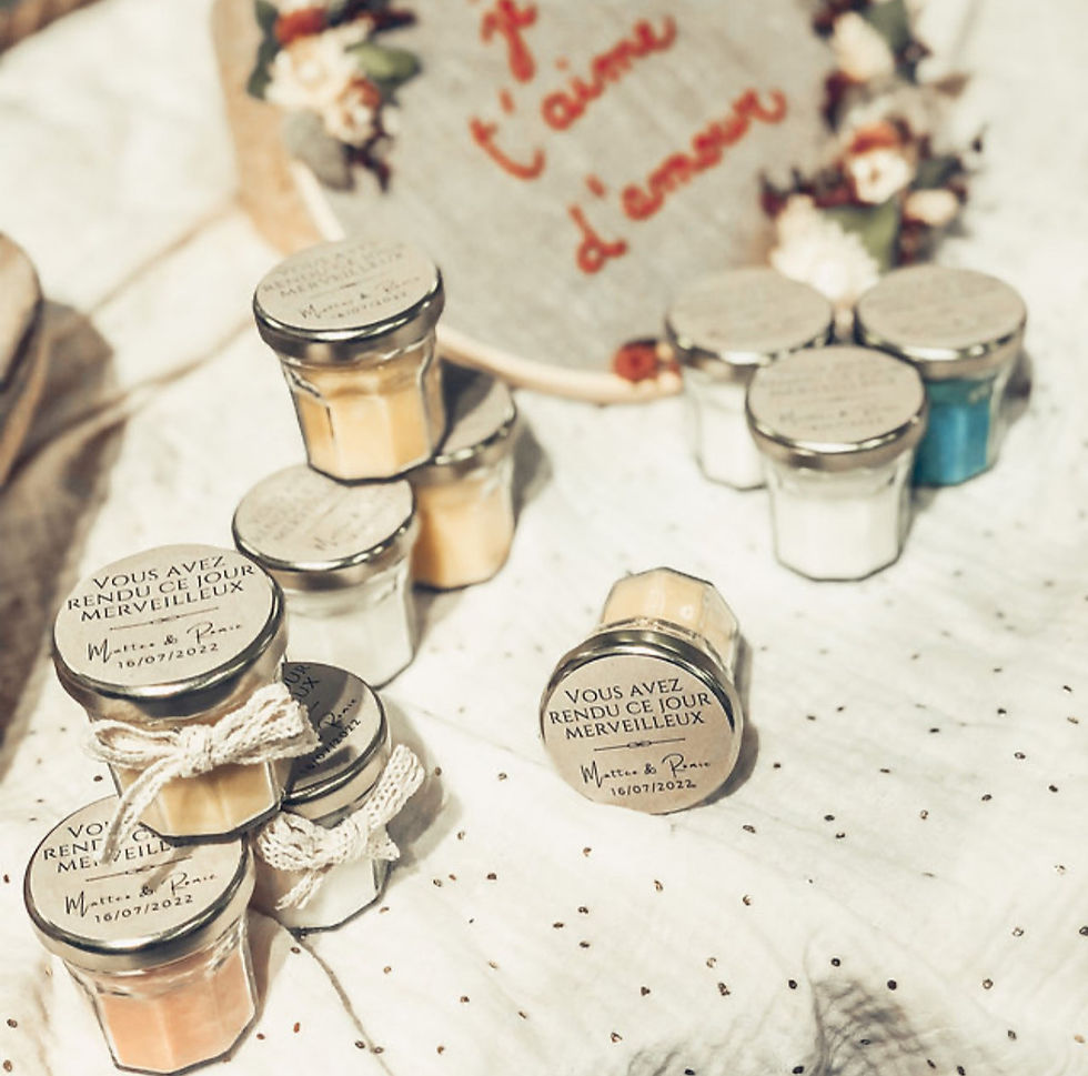 Miniature : Bougie Mini Pot de confiture 40gr