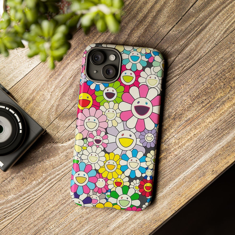 Thumbnail: Murakami Flower Multicolor iPhone Case | Multiple Sizes
