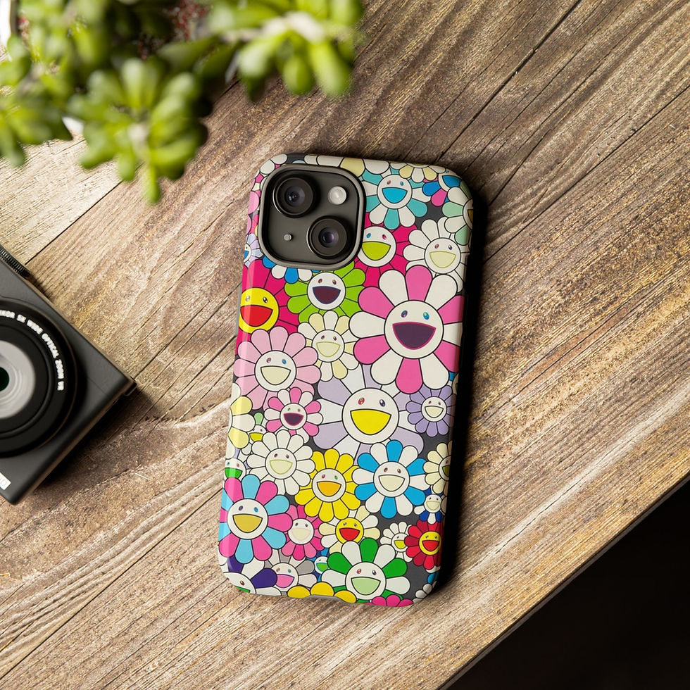 Thumbnail: Murakami Flower Multicolor iPhone Case | Multiple Sizes