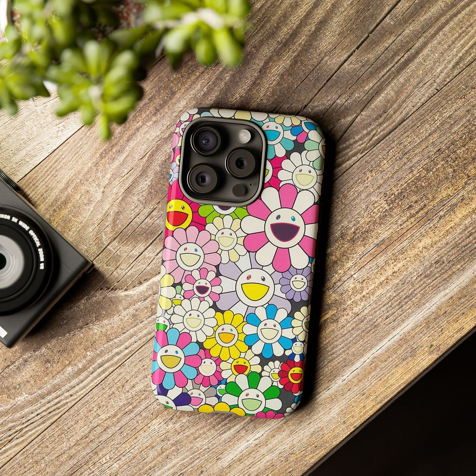 Thumbnail: Murakami Flower Multicolor iPhone Case | Multiple Sizes