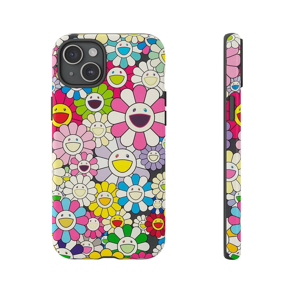 Thumbnail: Murakami Flower Multicolor iPhone Case | Multiple Sizes