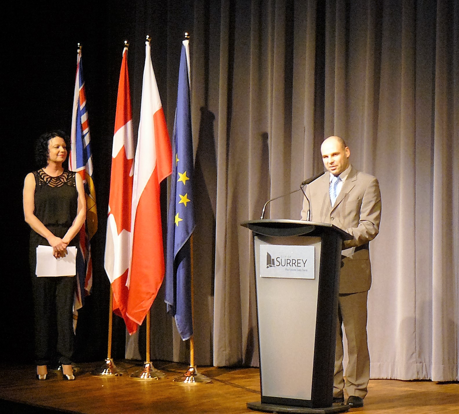 Consul of RP Vancouver M. Trzcinski