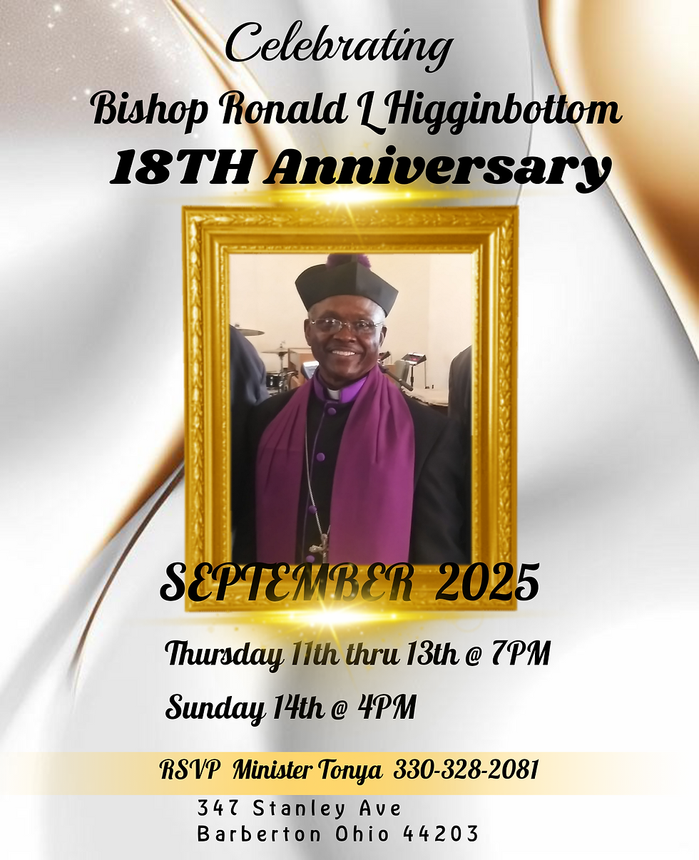 18th Pastoral Anniversary