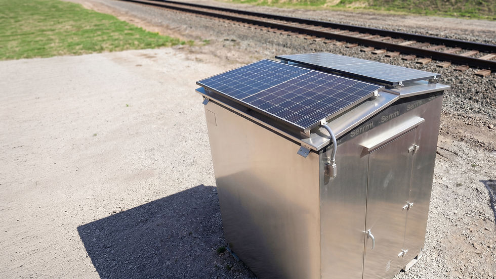 Rail Solar Power Products - Signal House Solar Solutions - Serrmi
