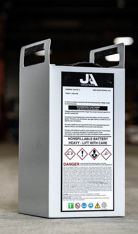 JAB 300 - Rail Batteries - Lead Acid - Serrmi