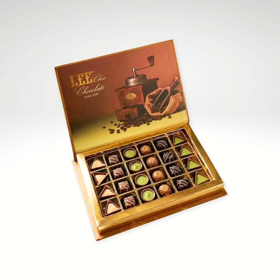 LEE Assorted Pralines en Noten Chocolade 24 Stuks - Orient Luxe