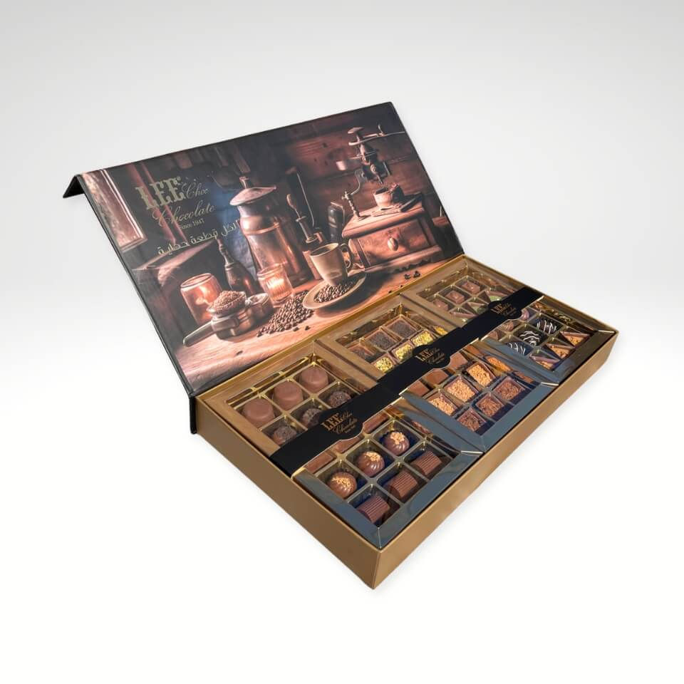 LEE Chocolate Royalty Cadeaubox 45 Stuks - Orient Luxe