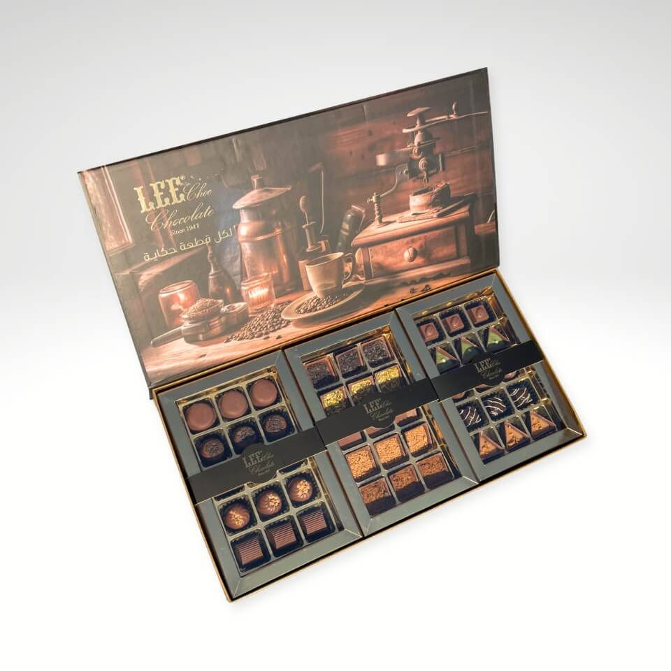 LEE Chocolate Royalty Cadeaubox 45 Stuks - Orient Luxe