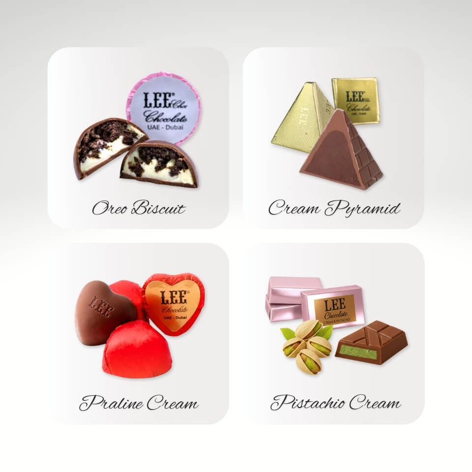 LEE Cream Filling Chocolate Collection 39 Stuks - Orient Luxe