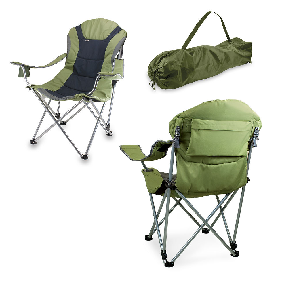 Thumbnail: Catalog No. 803-00 - 130 Reclining Camp Chair