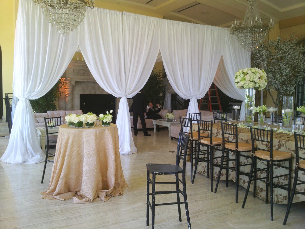 Tents Draping Production Events Los Angeles Zhiniko Party