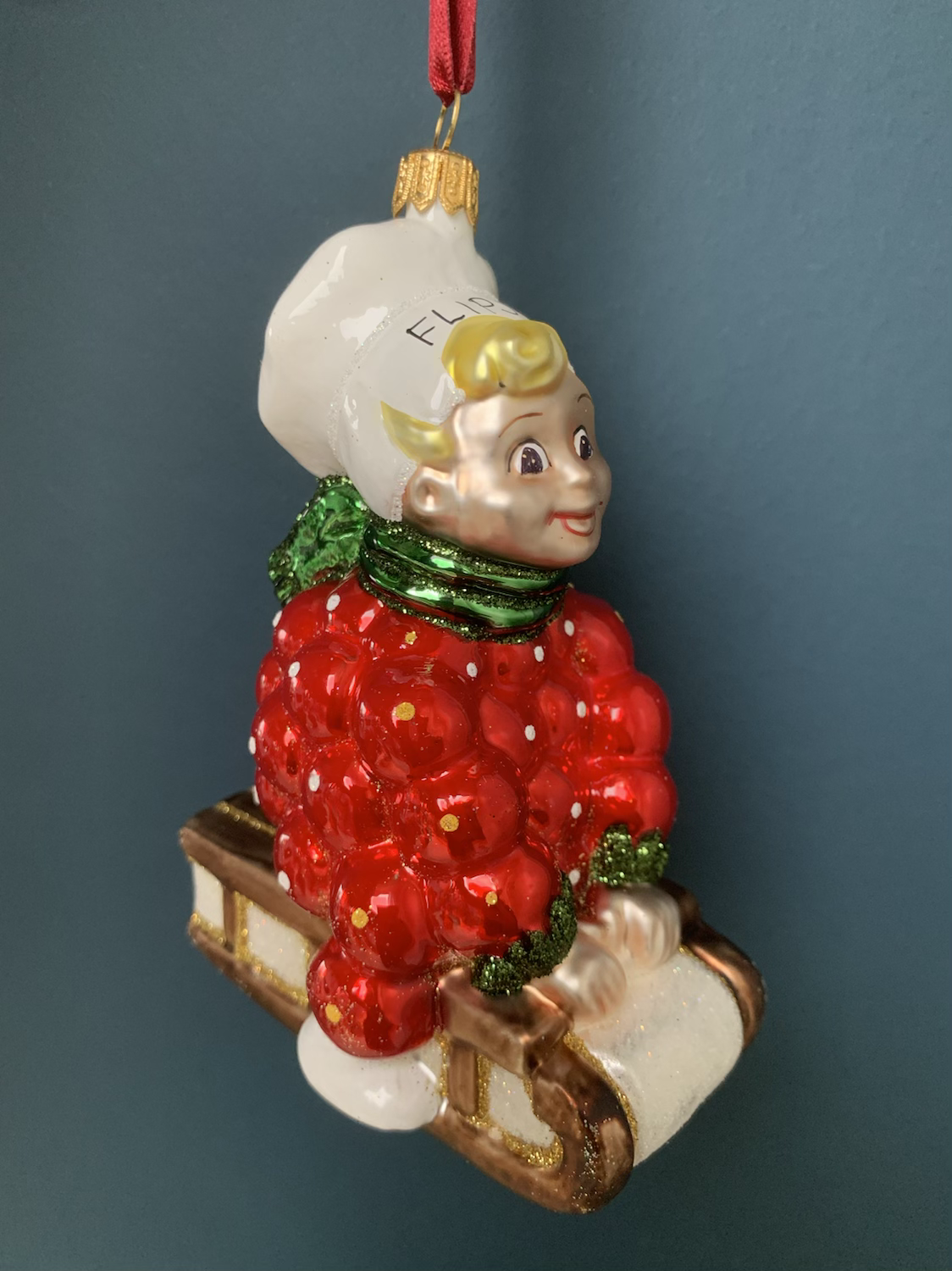 Flipje op zijn sleetje