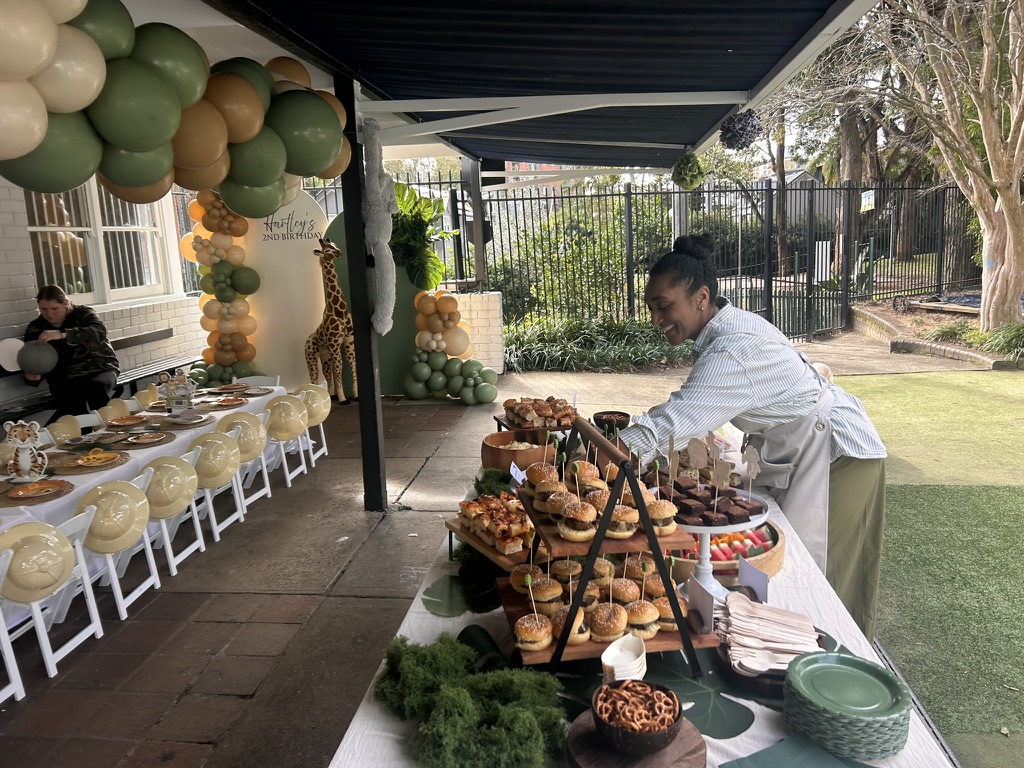 Catering spread