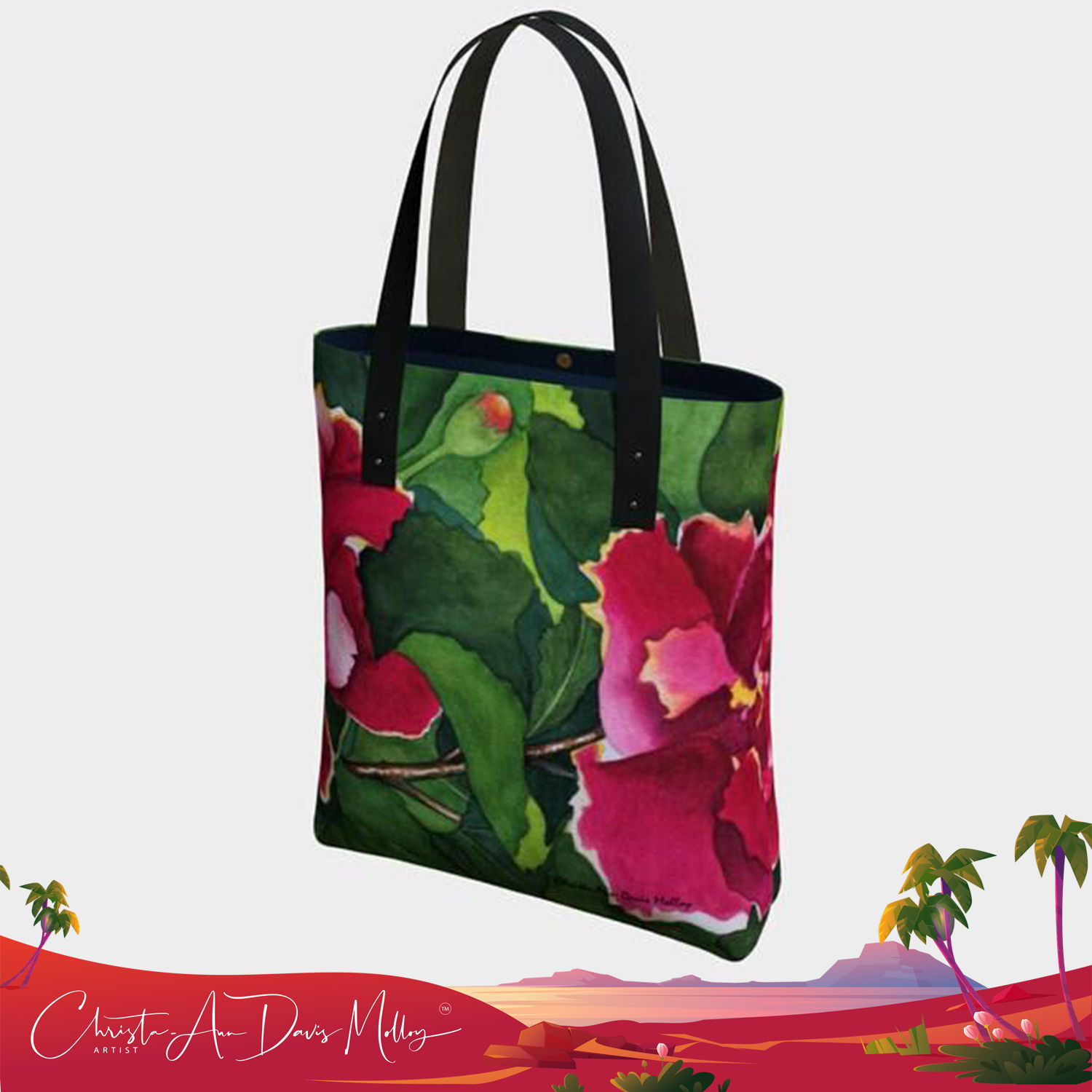 Hibiscus Tote