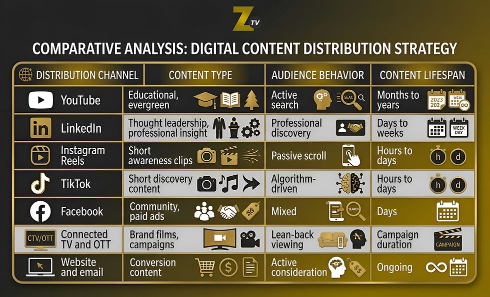 Video Marketing Distribution Where to Publish Business Videos