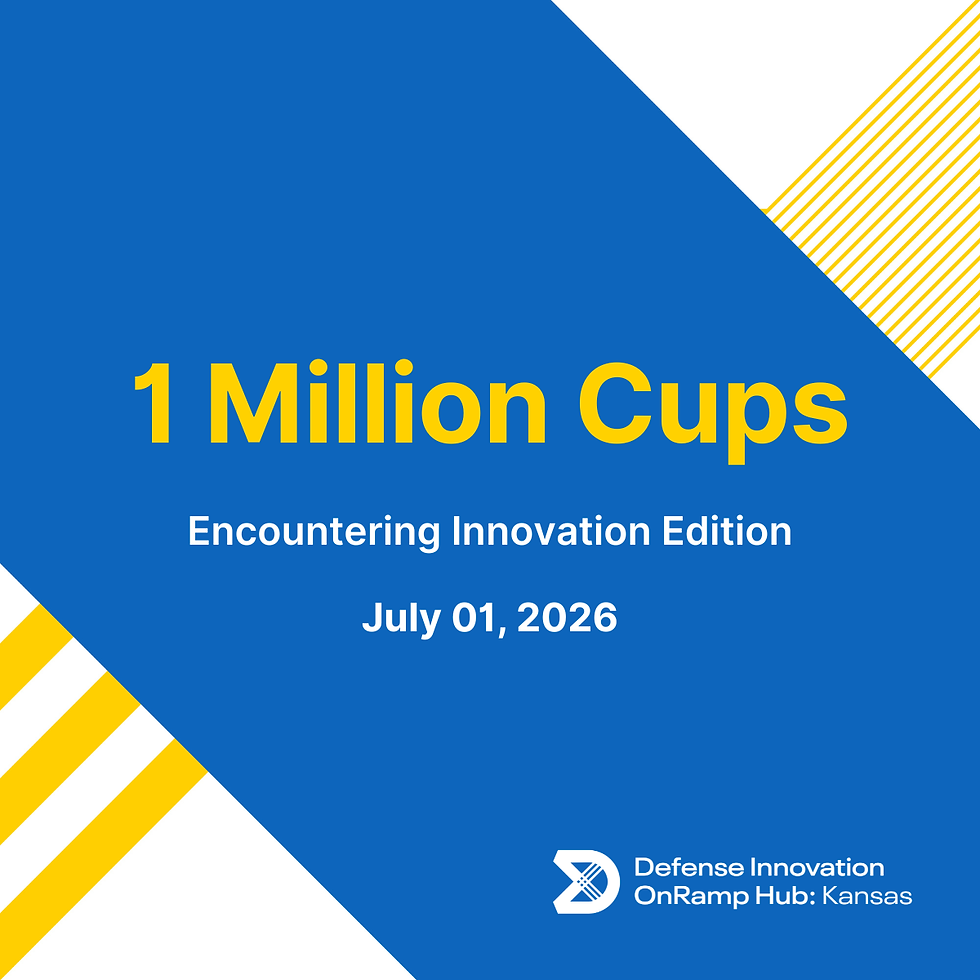 1 Million Cups Wichita: Encountering Innovation Edition