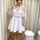 Miniature : Jupe Quartz Blanc1 / Cape Estelle / Top Jaspe Sanguin