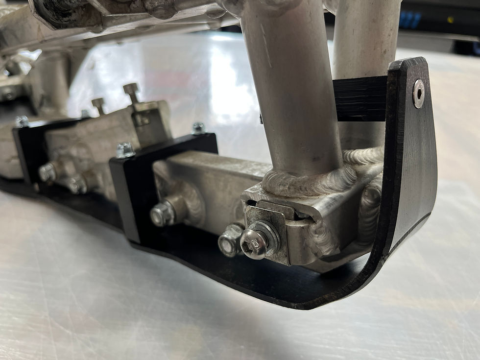 サムネイル： Kawasaki Kfx450 UHMW Skid Plate