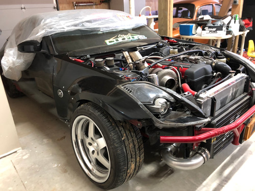 Nissan 350z OEM Fender Mod | Spider Graphix