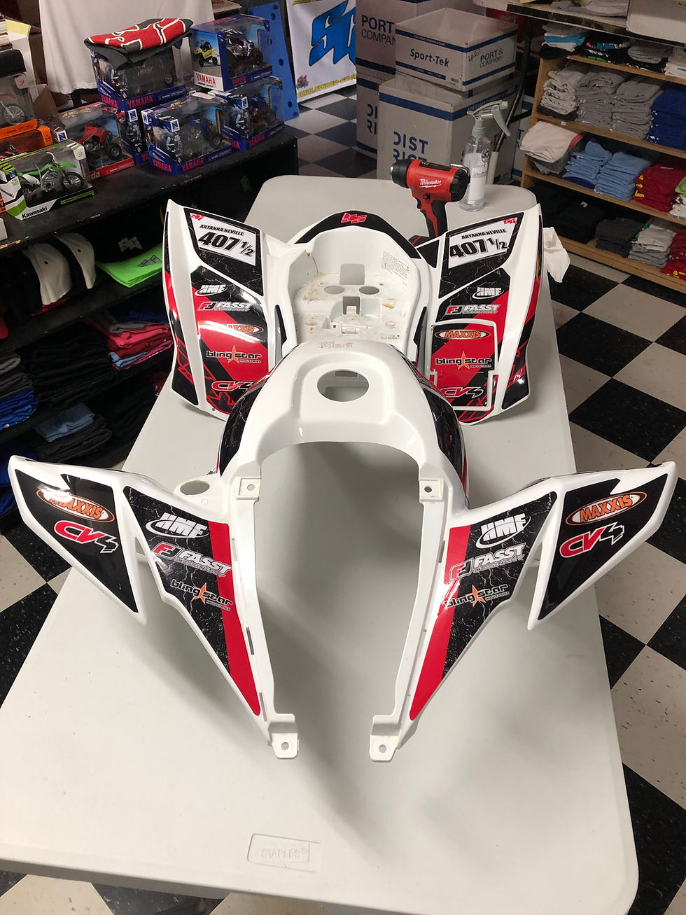 サムネイル： Yamaha Yfz50 19+ Graphics Kit