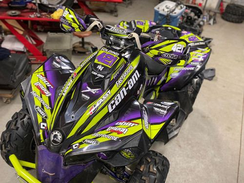 Canam Renegade Graphics Kit | Spider Graphix
