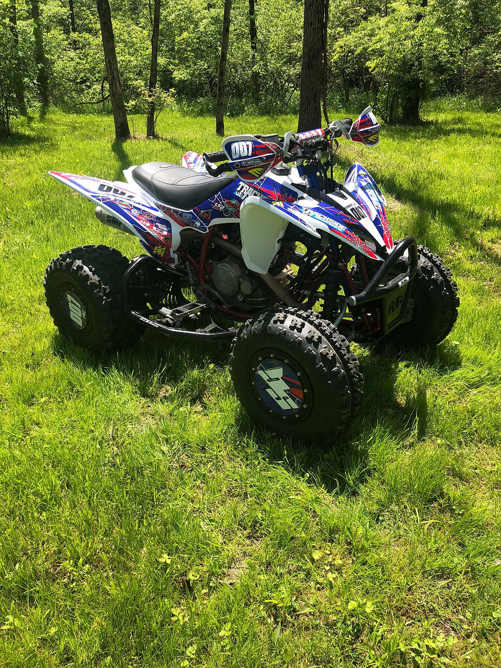 Thumbnail: Yamaha Raptor 250 - Full Graphics Kit