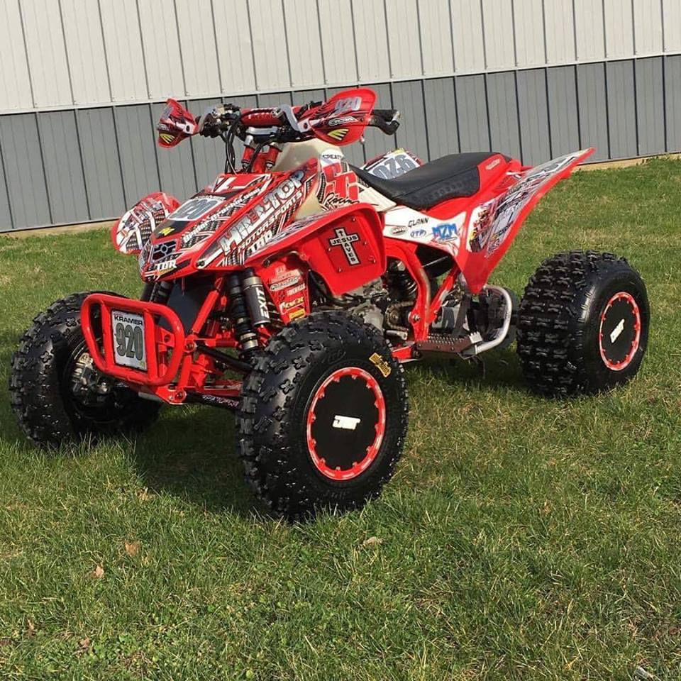 Thumbnail: Honda Trx450R 2004-2014 - Full Graphics Kit