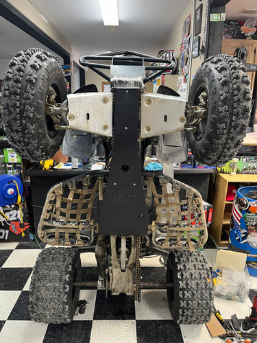 Honda 400ex UHMW Skid Plate 1999-2007 | Spider Graphix